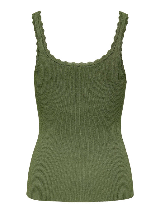 ONLY Αμάνικη Μπλούζα KNITTED TOP