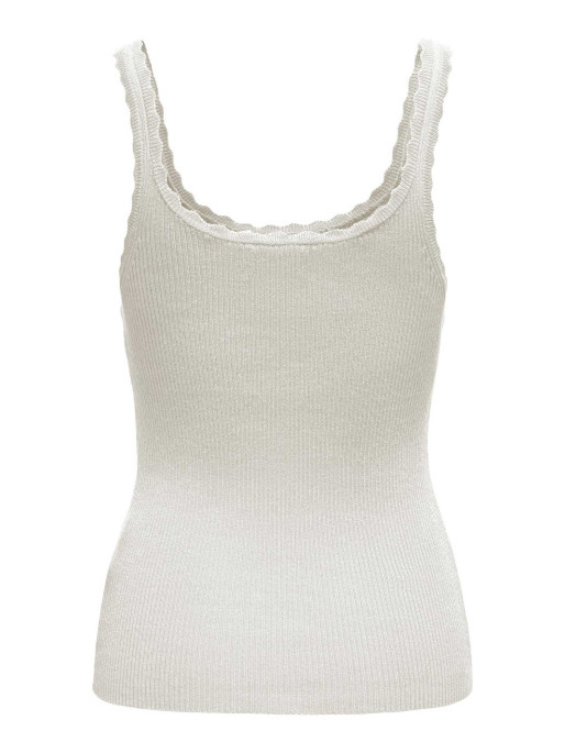 ONLY Αμάνικη Μπλούζα KNITTED TOP