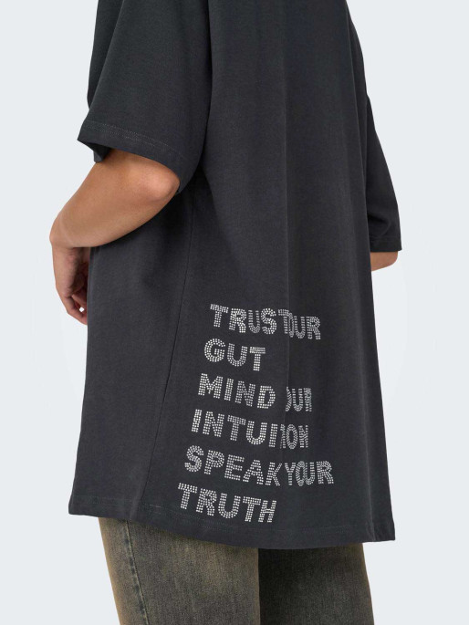 ONLY T-shirt ONLRIRI S/S STONES TOP BOX JRS