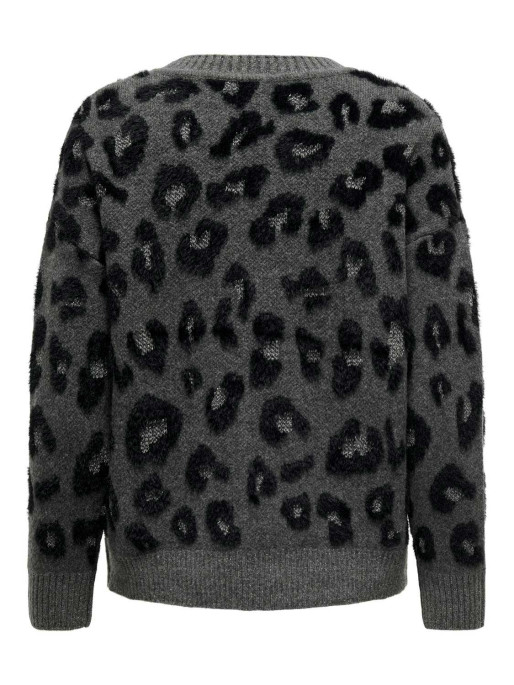 ONLY ONLSARA LS JQ GLITTER O-NECK KNT Sweater