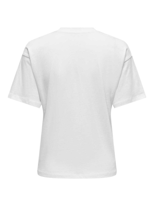 ONLY T-shirt ONLPOSH LIFE S/S BLING POCKET TOP BOXJRS