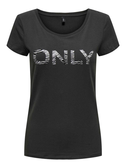 ONLY T-shirt ONLHELLA LIFE S/S LOGO TOP BOX CS JRS