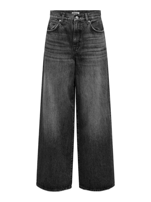 ONLY ONLSONIC HW WIDE GR DNM JEANS DOT CS