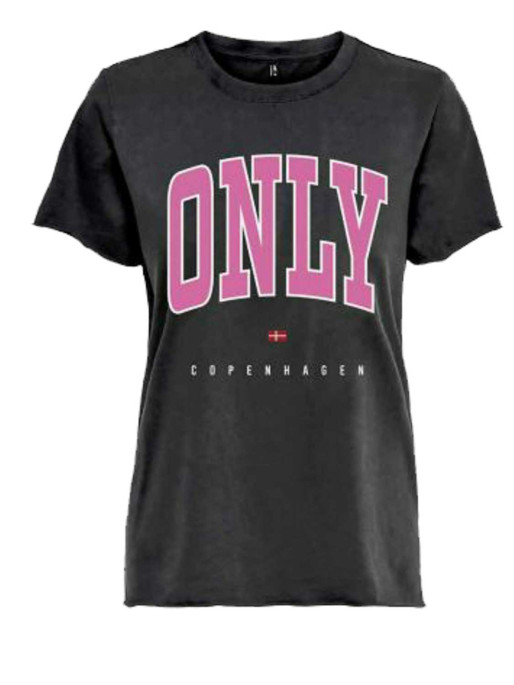 ONLY ONLLARA LIFE S/S REG TOP CS JRS T-shirt