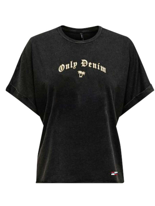 ONLY ONLPAMELA S/S FOLD UP TEE CS JRS T-shirt