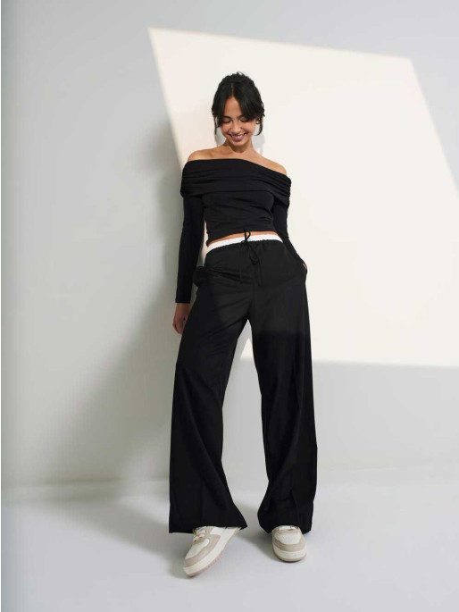 ONLY Παντελόνι Onltille Solid Boxer Str Pant