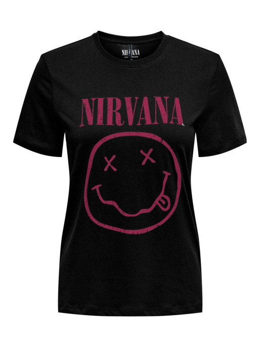 ONLY ONLNIRVANA REG S/S TOP BOX JRS T-shirt