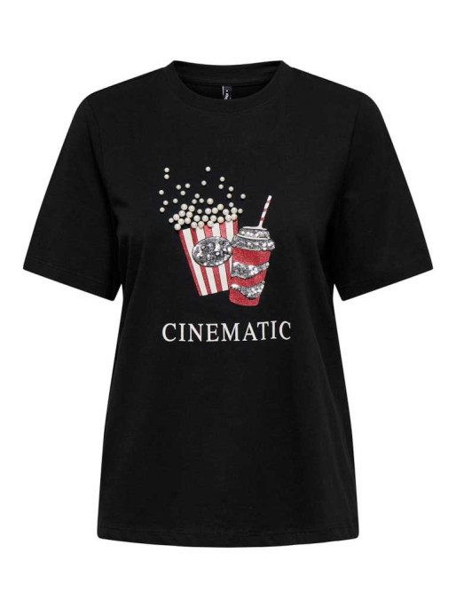 ONLY Women's ONLBURST LIFE S/S POPCORN Top BOX JRS