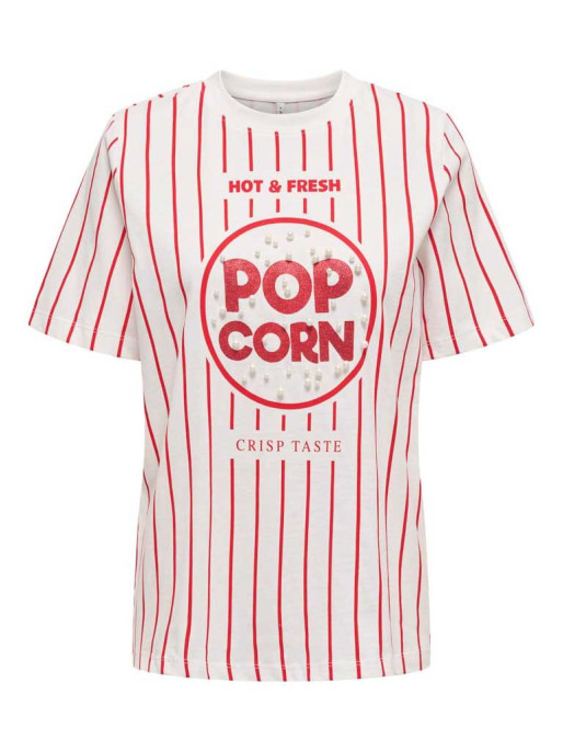 ONLY Tee ONLBURST LIFE S/S POPCORN TOP BOX JRS