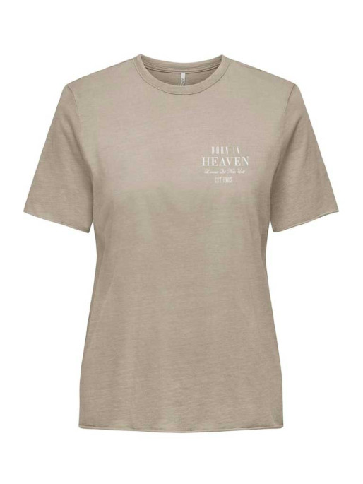 ONLY T-shirt ONLLUCY LIFE REG S/S DETAIL GLIT TOP JRS