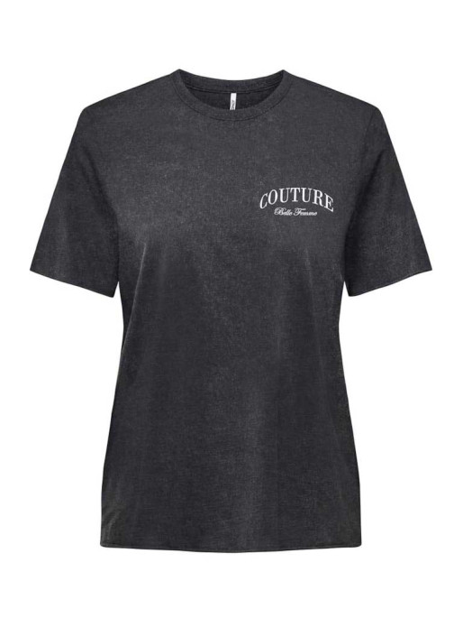 ONLY T-shirt ONLLUCY LIFE REG S/S DETAIL GLIT TOP JRS