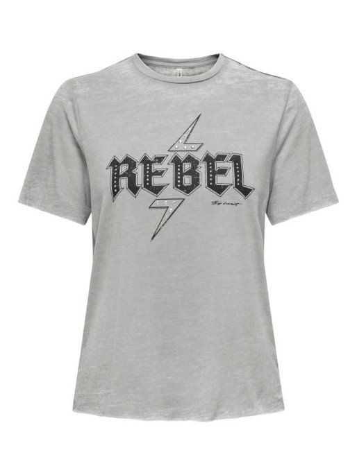 ONLY ONLNIKKY S/S BURNOUT TOP BOX JRS T-shirt