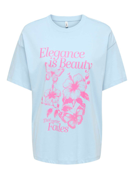 ONLY Тениска ONLVIVVI S/S LOVELY TOP JRS
