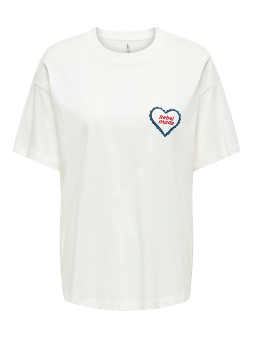 ONLY Тениска ONLVIVVI S/S LOVELY TOP JRS