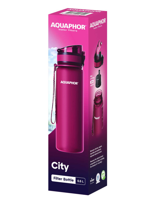 AQUAPHOR Филтрираща бутилка City 500 ml