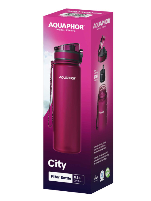 AQUAPHOR Филтрираща бутилка City 800 ml
