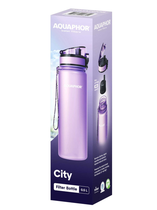 AQUAPHOR Филтрираща бутилка City 500 ml