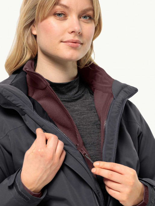 JACK WOLFSKIN Ženski polar MOONRISE FZ W