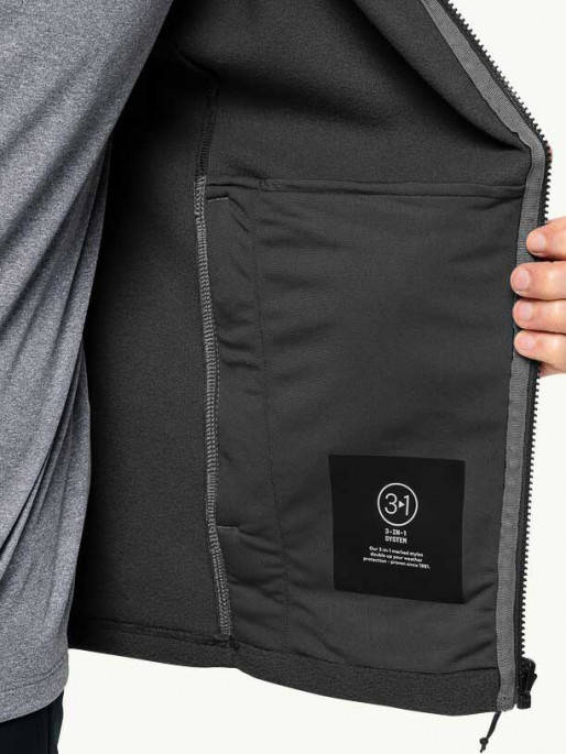 JACK WOLFSKIN Αθλητική Ζακέτα WINTERSTEIN FZ M