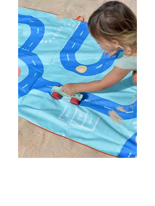 QUUT Two-sided beach towel-cape Roads