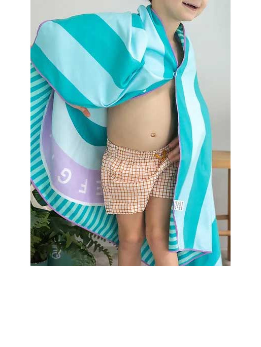 QUUT Double-sided beach towel-cape Alphabet