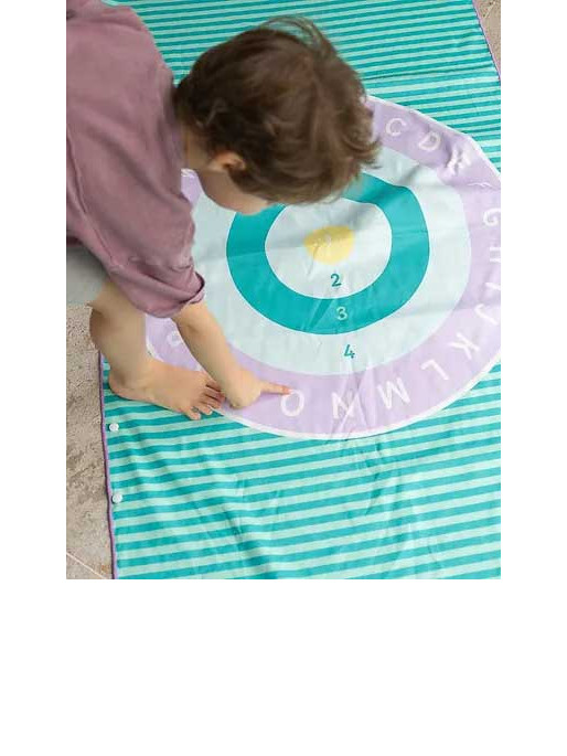 QUUT Double-sided beach towel-cape Alphabet