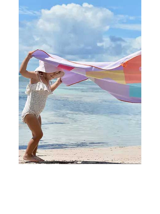 QUUT Two-sided beach towel-cape Ladies