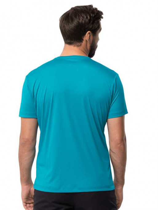 JACK WOLFSKIN Κοντομάνικη Μπλούζα PEAK GRAPHIC T M
