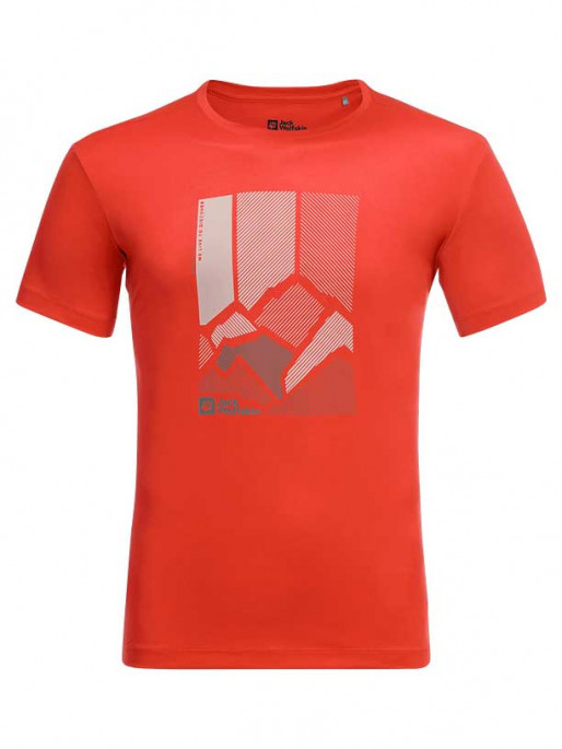 JACK WOLFSKIN Muška majica PEAK GRAPHIC T M