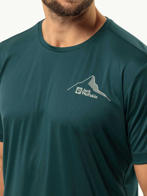 JACK WOLFSKIN Tricou Peak Graphic T M