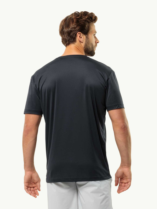 JACK WOLFSKIN Κοντομάνικη Μπλούζα PEAK GRAPHIC T M