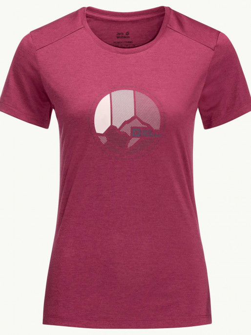 JACK WOLFSKIN Tricou Crosstrail Graphic T W