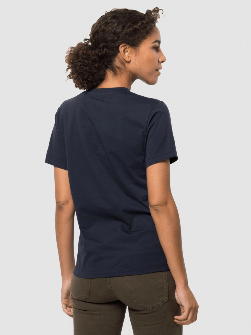 JACK WOLFSKIN Κοντομάνικη Μπλούζα W FLOWER LOGO T