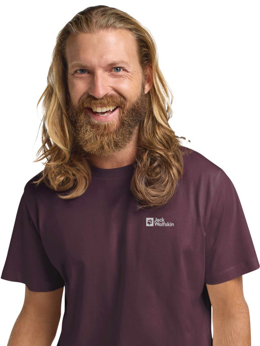 JACK WOLFSKIN Κοντομάνικη Μπλούζα M ESSENTIAL T