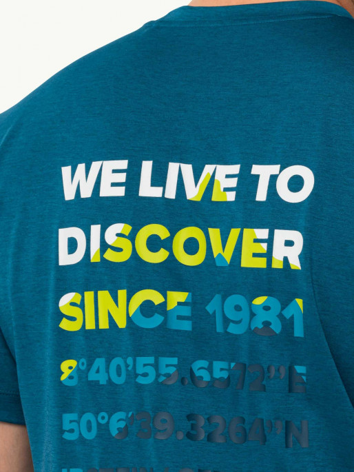 JACK WOLFSKIN Tricou Hiking S/S T M