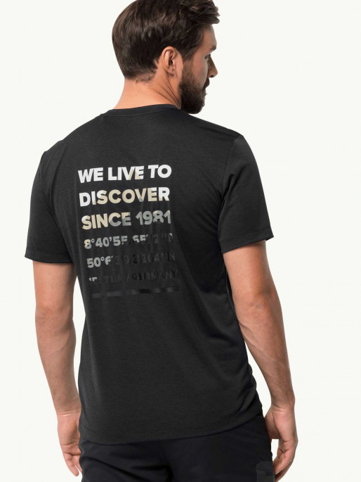 JACK WOLFSKIN Tricou Hiking S/S T M