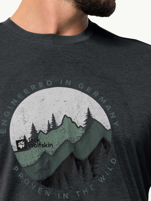 JACK WOLFSKIN T-Shirt HIKING S/S T M