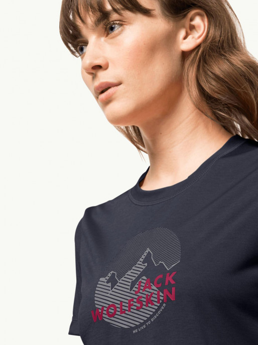 JACK WOLFSKIN HIKING S/S GRAPHIC T W T-shirt
