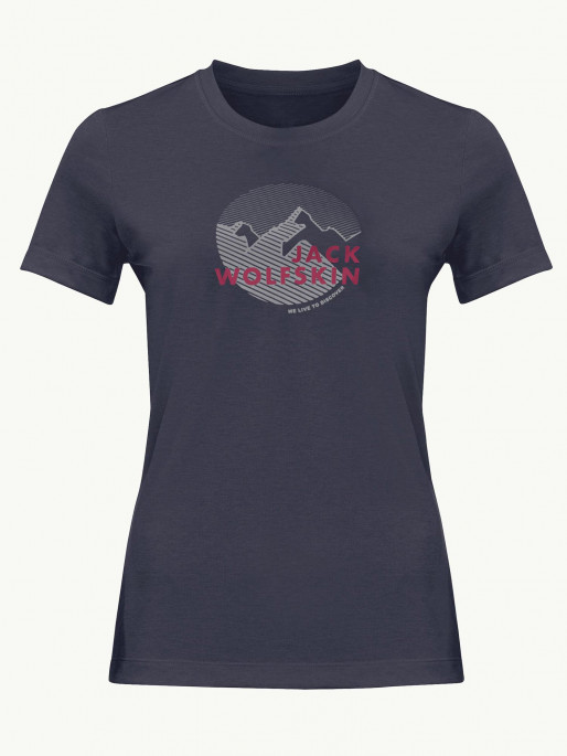 JACK WOLFSKIN HIKING S/S GRAPHIC T W T-shirt