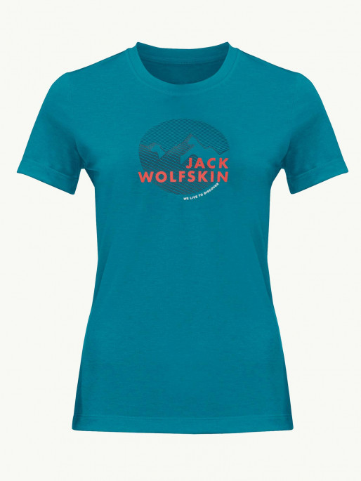 JACK WOLFSKIN HIKING S/S GRAPHIC T W T-shirt