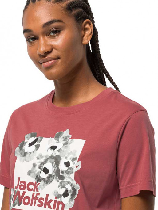 JACK WOLFSKIN Tricou Florell Box T W