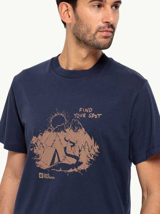 JACK WOLFSKIN Tricou Find Your Spot T M