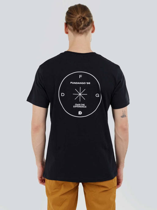 FUNDANGO T-shirt Compass Graphic-T
