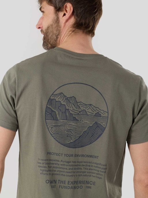 FUNDANGO Тениска Montes Graphic-T