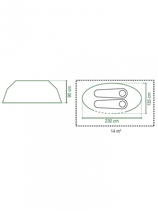 COLEMAN 2 – person tent GALIANO 2