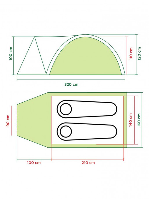 COLEMAN Darwin 2+ Tent