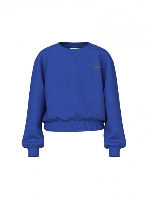 NAME IT NKFVILUNA LS SHORT BOXY SWEAT BRU O1 Sweatshirt