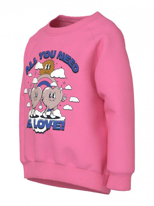 NAME IT Bluza Nmfvenus Ls Sweat Bru O1