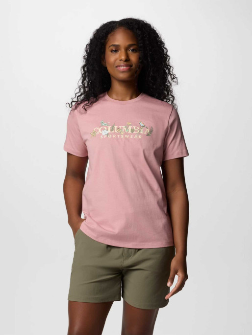 COLUMBIA Κοντομάνικη Μπλούζα Boundless Beauty Logo SS