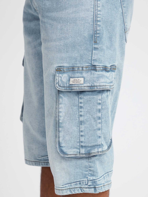 BLEND Pantaloni scurti Bhtwister-DenimCargo